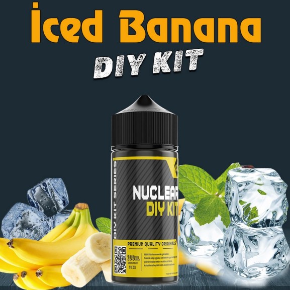 İced Banana Dıy-Kit Aroma Vamp Series İced Banana Dıy-Kit Aroma Vamp Series