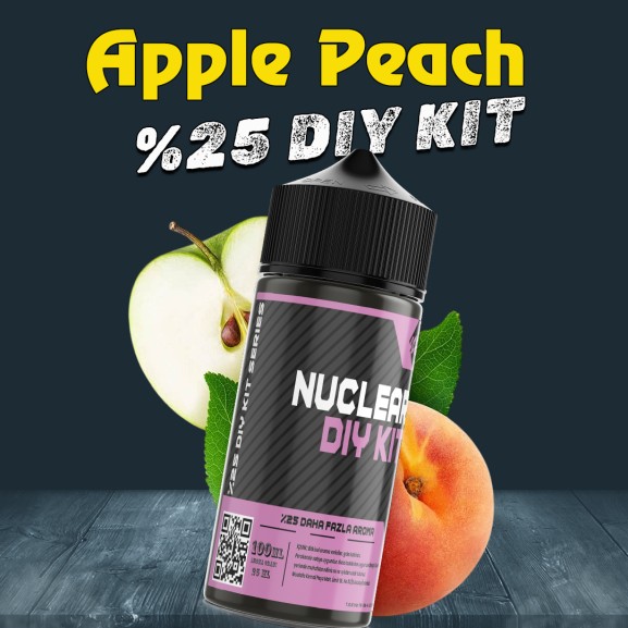 %25 Apple Peach Yüksek Aroma Dıy-Kit Drif Series