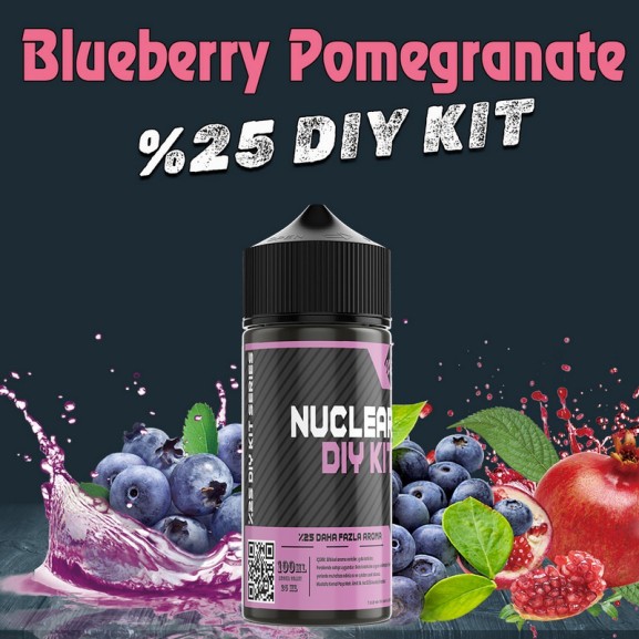 %25 Blueberry Pomegranate Yüksek Aroma Dıy-Kit Doz Series %25 Blueberry Pomegranate Yüksek Aroma Dıy-Kit Doz Series