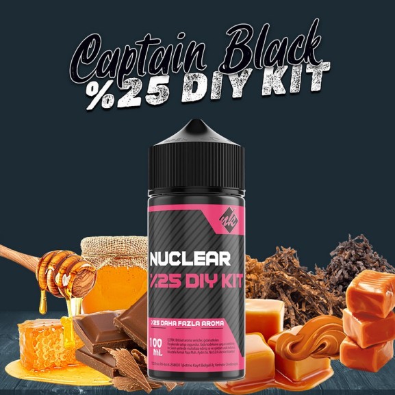 %25 Captain Blacke Yüksek Aroma Dıy-Kit %25 Captain Blacke Yüksek Aroma Dıy-Kit