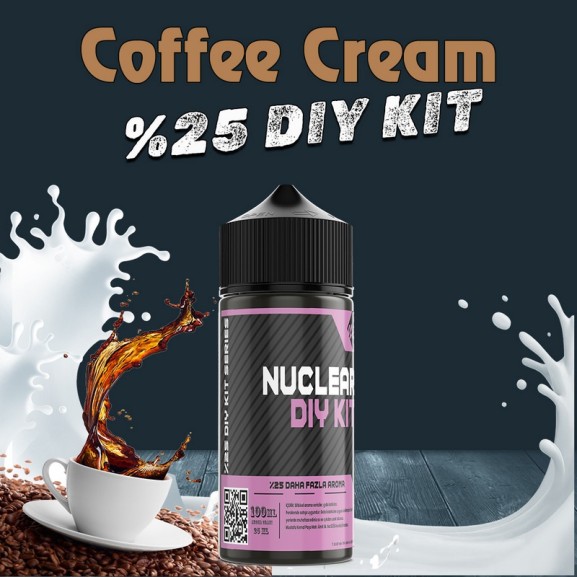 %25 Coffee Cream Yüksek Aroma Dıy-Kit %25 Coffee Cream Yüksek Aroma Dıy-Kit