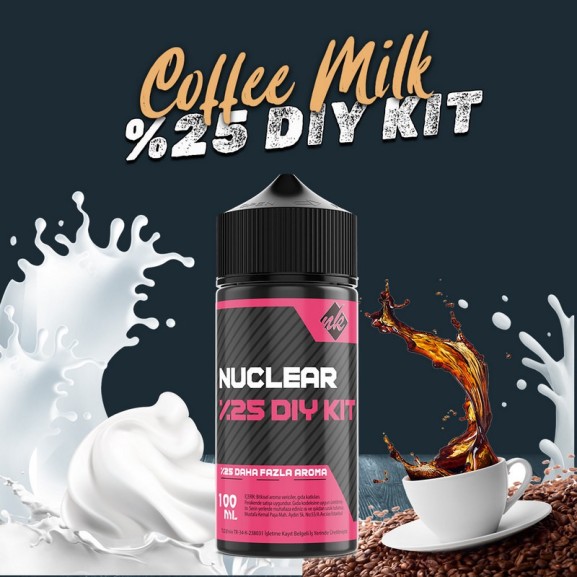 %25 Coffee Milk Yüksek Aroma Dıy-Kit %25 Coffee Milk Yüksek Aroma Dıy-Kit