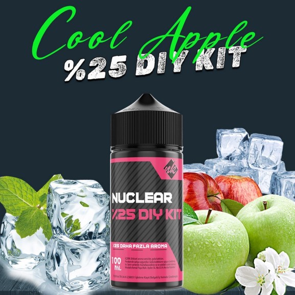 %25 Cool Apple Yüksek Aroma Dıy-Kit %25 Cool Apple Yüksek Aroma Dıy-Kit
