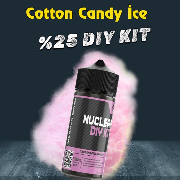 %25 Cotton Candy Ice Yüksek Aroma Dıy-Kit Drif Series