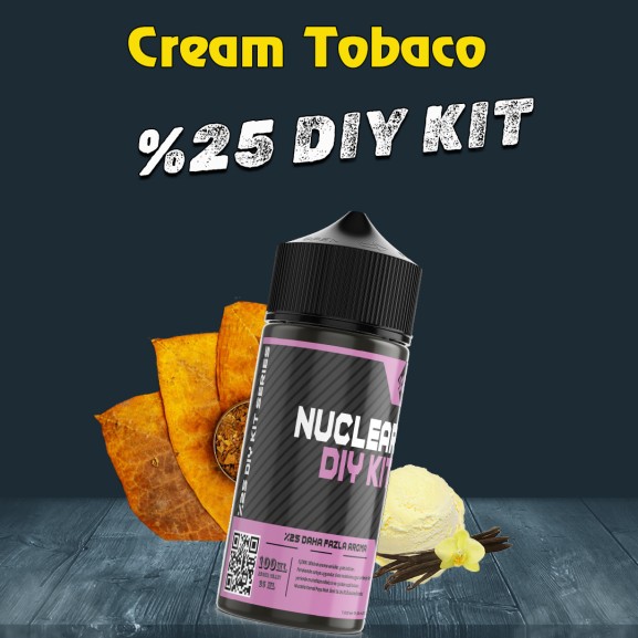 %25 Cream Tobaco Yüksek Aroma Dıy-Kit Drif Series