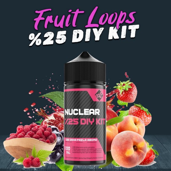 %25 Fruit Loops Yüksek Aroma Dıy-Kit %25 Fruit Loops Yüksek Aroma Dıy-Kit