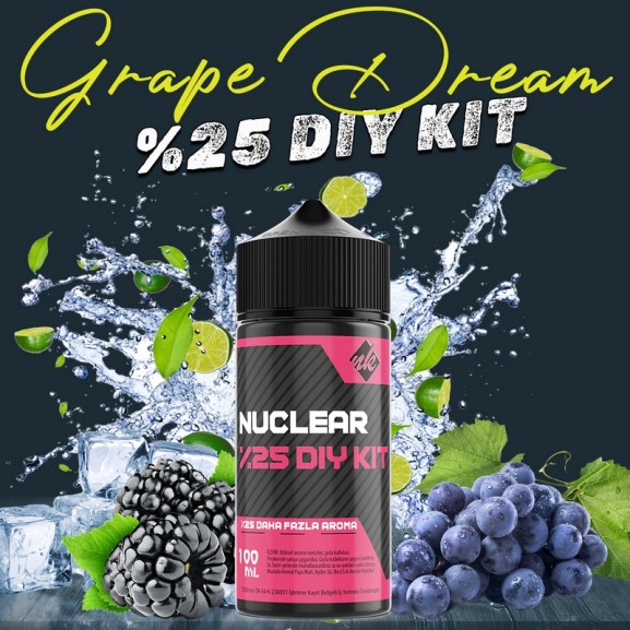 %25 Grape Dream Yüksek Aroma Dıy-Kit %25 Grape Dream Yüksek Aroma Dıy-Kit