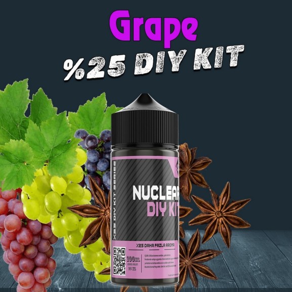 %25 Grape Yüksek Aroma Dıy-Kit Vamp Series %25 Grape Yüksek Aroma Dıy-Kit Vamp Series