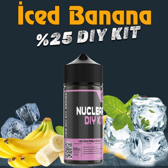 %25 İced Banana Yüksek Aroma Dıy-Kit Vamp Series %25 İced Banana Yüksek Aroma Dıy-Kit Vamp Series