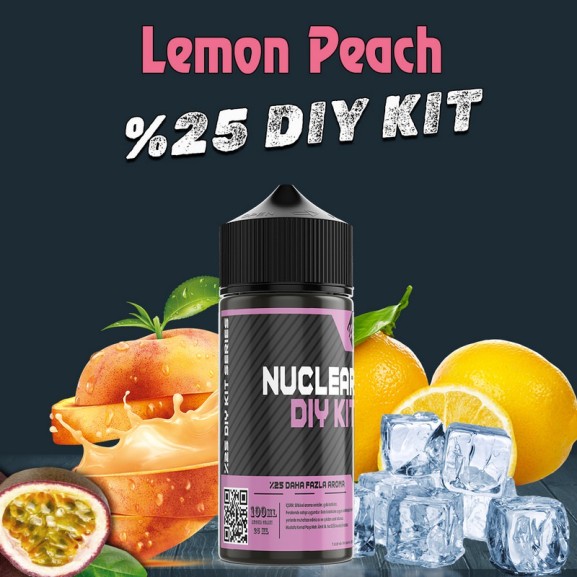 %25 Lemon Peach Yüksek Aroma Dıy-Kit Doz Series %25 Lemon Peach Yüksek Aroma Dıy-Kit Doz Series