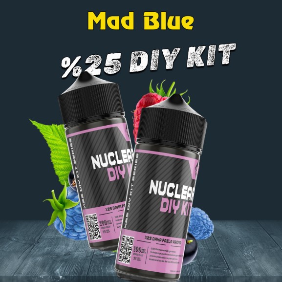 %25 Mad Blue Yüksek Aroma Dıy-Kit Drif Series