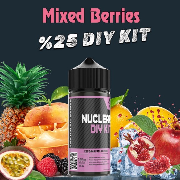 %25 Mixed Berries Yüksek Aroma Dıy-Kit Doz Series %25 Mixed Berries Yüksek Aroma Dıy-Kit Doz Series