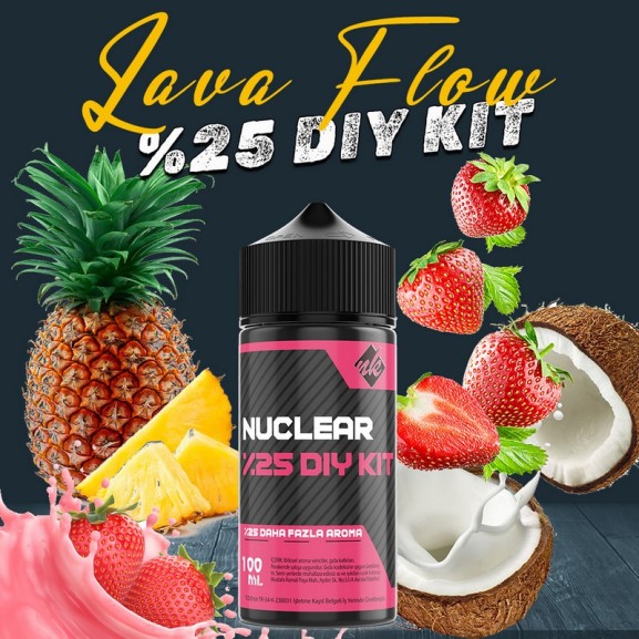 %25 Naked Lava Flow Yüksek Aroma Dıy-Kit %25 Naked Lava Flow Yüksek Aroma Dıy-Kit