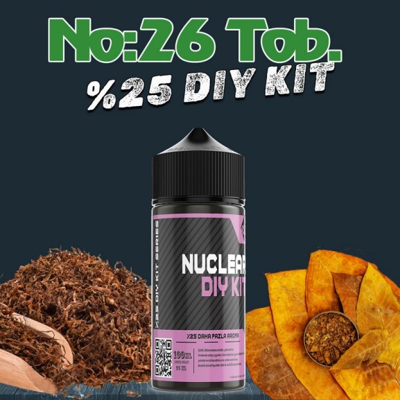 %25 No 26 Tob Yüksek Aroma Dıy-Kit Aroma %25 No 26 Tob Yüksek Aroma Dıy-Kit Aroma