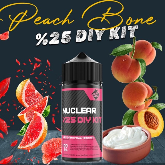%25 Peach Bone Yüksek Aroma Dıy-Kit %25 Peach Bone Yüksek Aroma Dıy-Kit