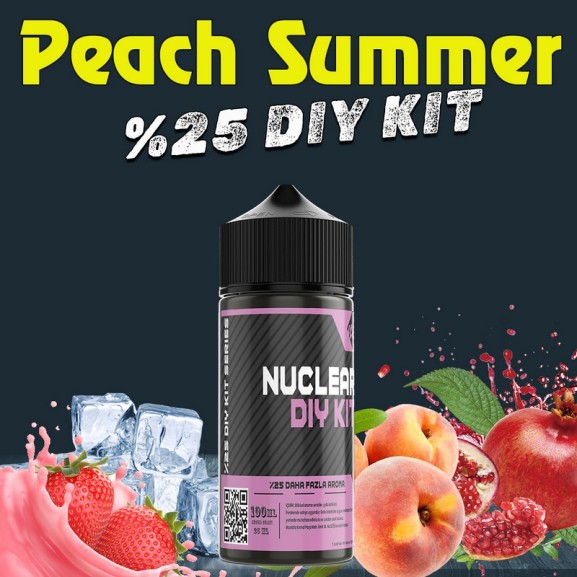 %25 Peach Summer Yüksek Aroma Dıy-Kit %25 Peach Summer Yüksek Aroma Dıy-Kit