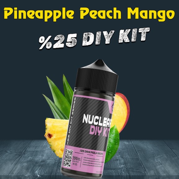%25 Pineapple Peach Mango Yüksek Aroma Dıy-Kit Drif Series