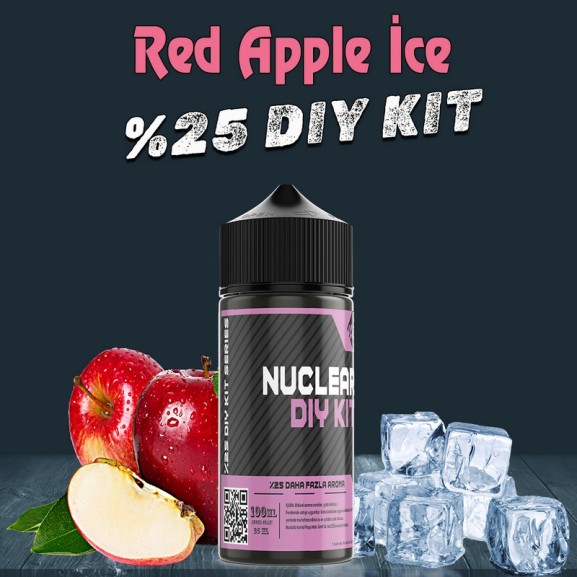 %25 Red Apple İce Yüksek Aroma Dıy-Kit Doz Series %25 Red Apple İce Yüksek Aroma Dıy-Kit Doz Series