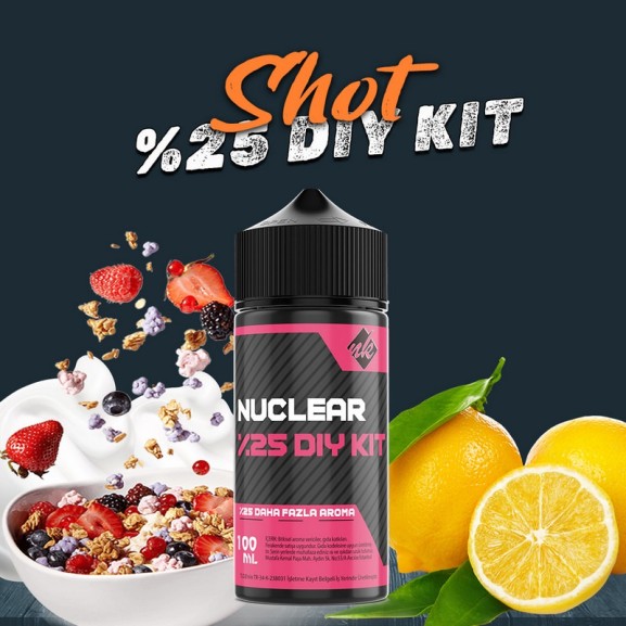 %25 Shot Yüksek Aroma Dıy-Kit %25 Shot Yüksek Aroma Dıy-Kit