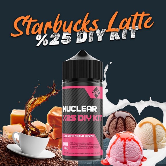 %25 Starbucks Latte Yüksek Aroma Dıy Kit %25 Starbucks Latte Yüksek Aroma Dıy Kit
