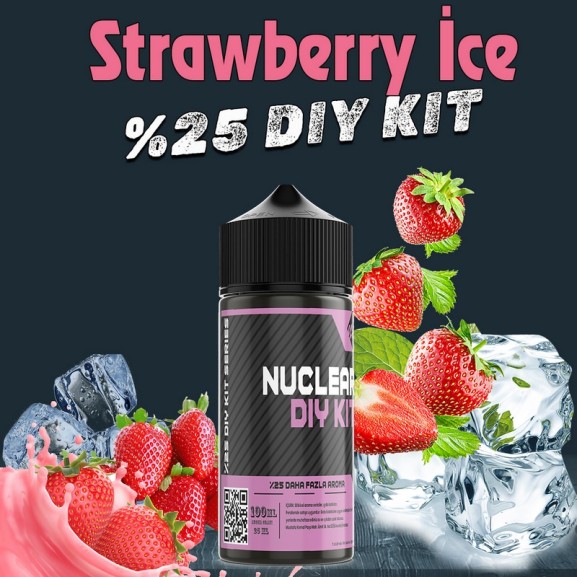 %25 Strawberry İce Yüksek Aroma Dıy-Kit Vamp Series %25 Strawberry İce Yüksek Aroma Dıy-Kit Vamp Series