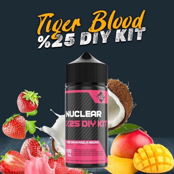 %25 Tiger Blood Yüksek Aroma Dıy-Kit %25 Tiger Blood Yüksek Aroma Dıy-Kit
