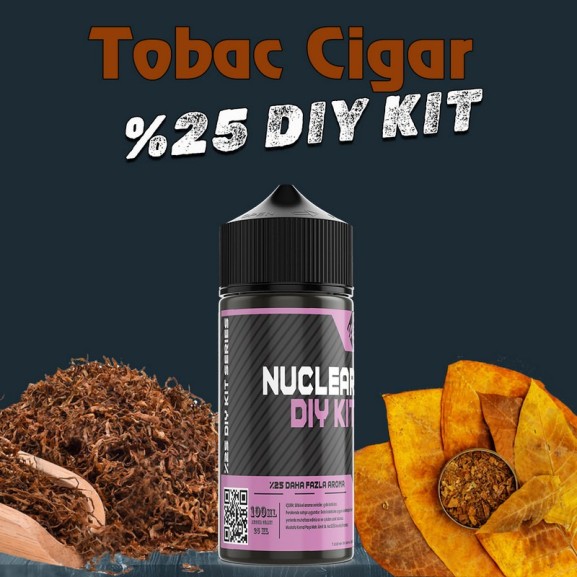 %25  Tobac Cigar Yüksek Aroma Dıy-Kit