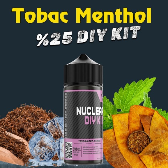 %25 Tobac Menthol Yüksek Aroma Dıy-Kit %25 Tobac Menthol Yüksek Aroma Dıy-Kit