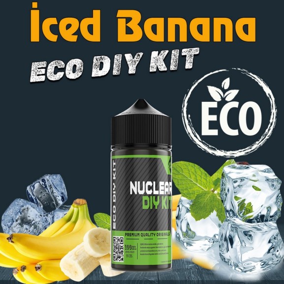 Eco İced Banana Dıy-Kit Aroma Vamp Series Eco İced Banana Dıy-Kit Aroma Vamp Series