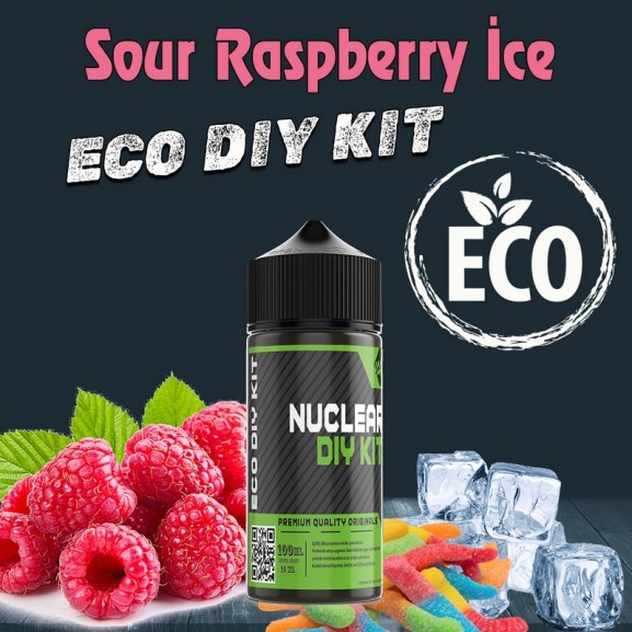 Eco Sour Raspberry İce Dıy-Kit Aroma Doz Series Eco Sour Raspberry İce Dıy-Kit Aroma Doz Series