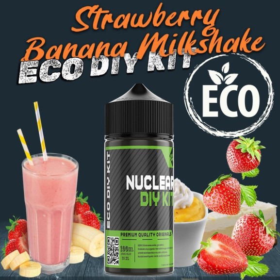 Eco Strawberry Banana Milkshake Dıy Kit Aroma Eco Strawberry Banana Milkshake Dıy Kit Aroma