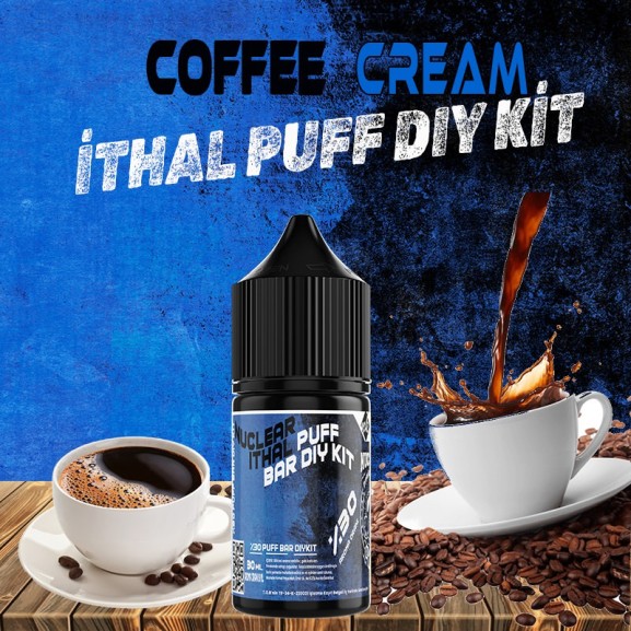 Puff - Bar İthal Dıy Kit Aroma Coffee Cream Puff - Bar İthal Dıy Kit Aroma Coffee Cream