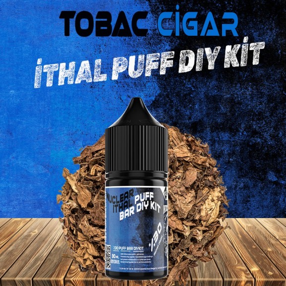 Puff - Bar İthal Dıy Kit Aroma Tobac Cigar Puff - Bar İthal Dıy Kit Aroma Tobac Cigar