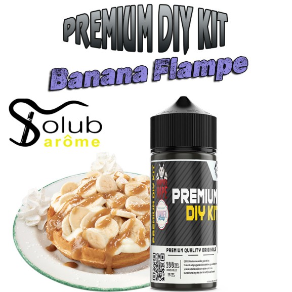 Solub Banana Flampe Dıy Kit Aroma Solub Banana Flampe Dıy Kit Aroma