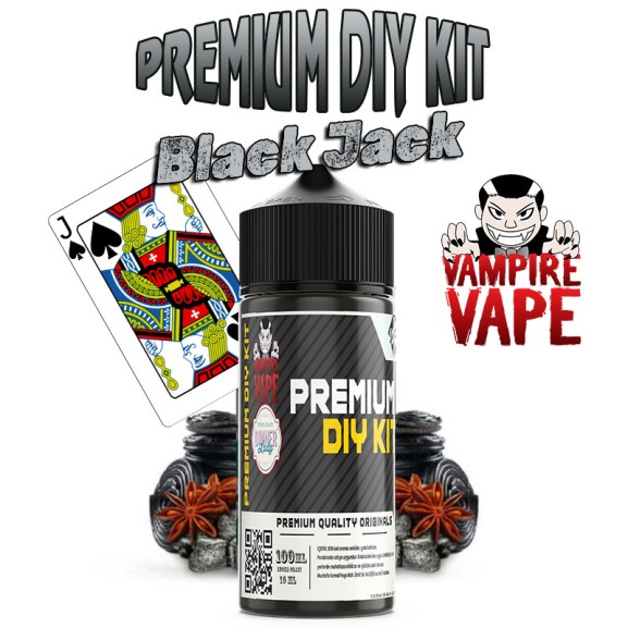 Vampire Vape Black Jack Dıy Kit Aroma Vampire Vape Black Jack Dıy Kit Aroma
