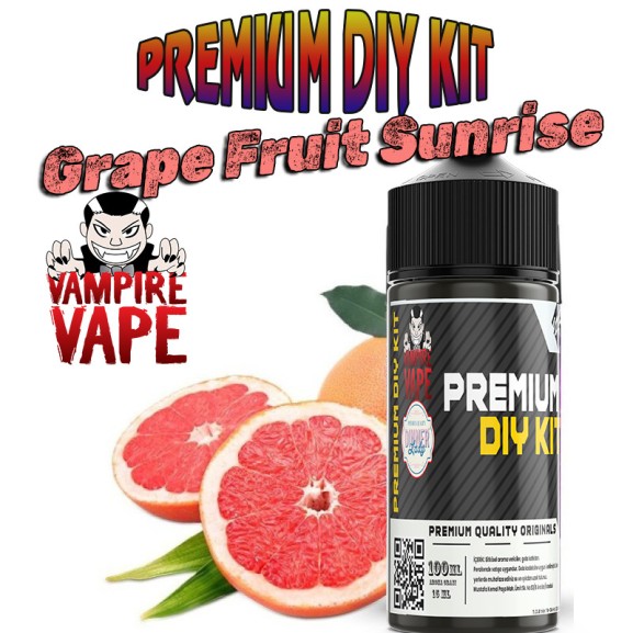 Vampire Vape GrapeFruit Sunrise Dıy Kit Aroma Vampire Vape GrapeFruit Sunrise Dıy Kit Aroma