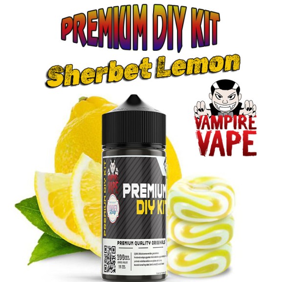 Vampire Vape Sherbet Lemon Dıy Kit Aroma Vampire Vape Sherbet Lemon Dıy Kit Aroma