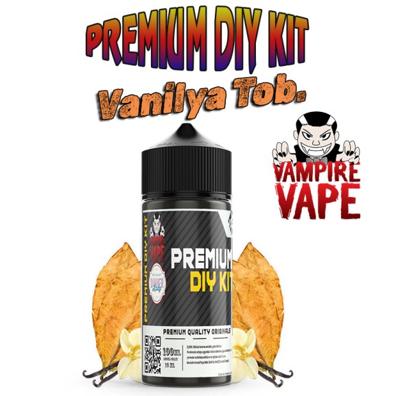 Vampire Vape Vanilla Tob Dıy Kit Aroma Vampire Vape Vanilla Tob Dıy Kit Aroma