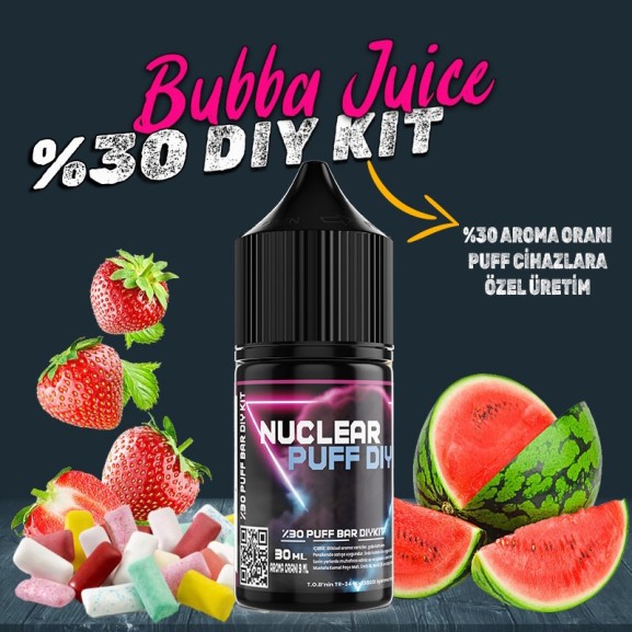 Puff - Bar Dıy Kit Aroma Bubba Juice Puff - Bar Dıy Kit Aroma Bubba Juice