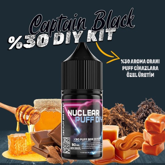Puff - Bar Dıy Kit Aroma Captain Blacke Puff - Bar Dıy Kit Aroma Captain Blacke