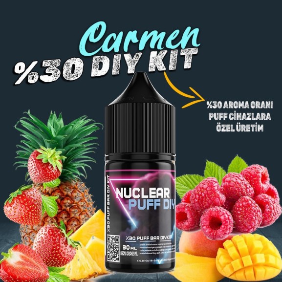 Puff - Bar Dıy Kit Aroma Carmen Puff - Bar Dıy Kit Aroma Carmen