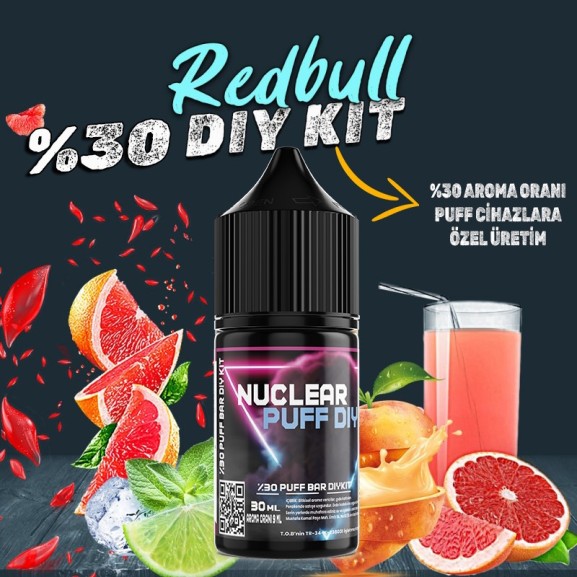 Puff - Bar Dıy Kit Aroma Redbull Puff - Bar Dıy Kit Aroma Redbull