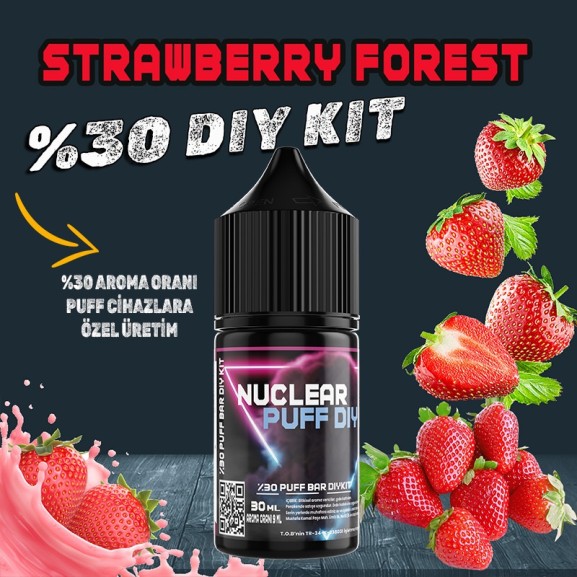 Puff - Bar Dıy Kit Aroma Strawberry Forest