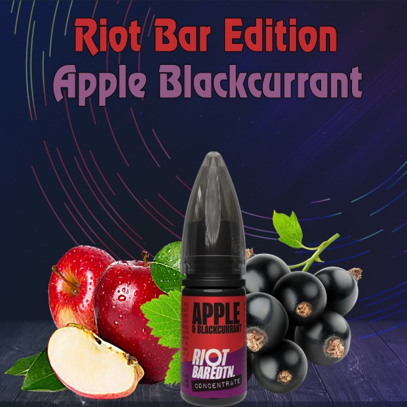 Riot Bar Edition Apple Blackcurrant Aroma Orjinal Şişe Riot Bar Edition Apple Blackcurrant Aroma Orjinal Şişe