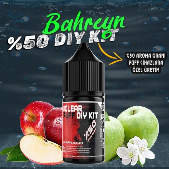 %50 Puff - Bar Dıy Kit Aroma Bahreyn %50 Puff - Bar Dıy Kit Aroma Bahreyn