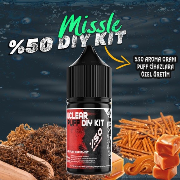 %50 Puff - Bar Dıy Kit Aroma Missle %50 Puff - Bar Dıy Kit Aroma Missle