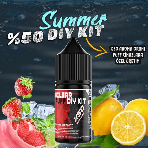 %50 Puff - Bar Dıy Kit Aroma Summer %50 Puff - Bar Dıy Kit Aroma Summer