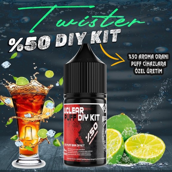 %50 Puff - Bar Dıy Kit Aroma Twister %50 Puff - Bar Dıy Kit Aroma Twister