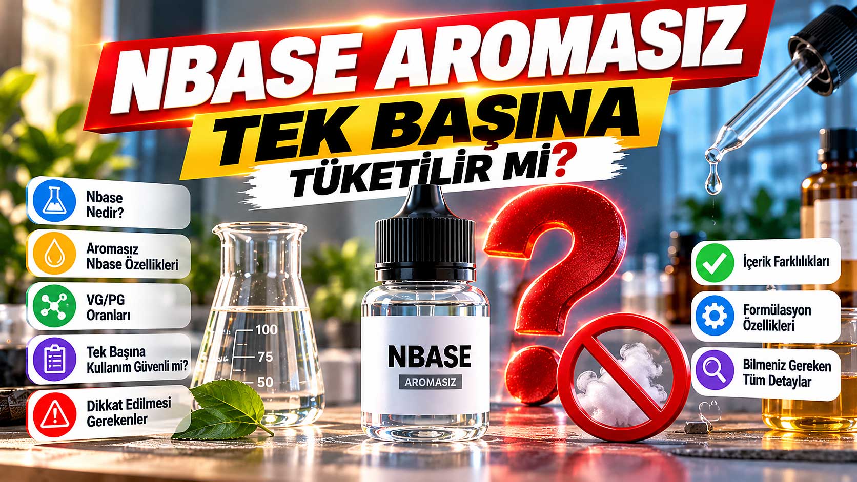 Nbase Aromasız Tek Başına Tüketilir mi?