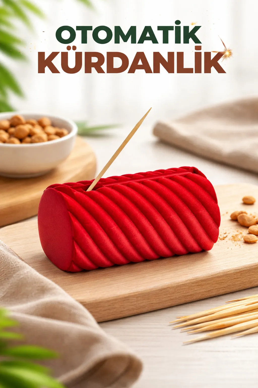 3d Baskı Otomatik Pratik Hijyenik Çek Bırak Kürdan Dağıtıcı